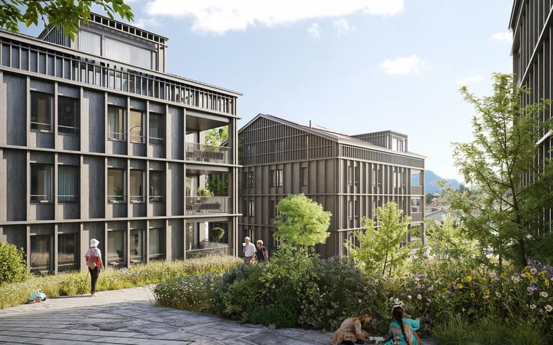 Dachwohnung mit Seeblick - Wohnen über den Dächern von Weggis (8)