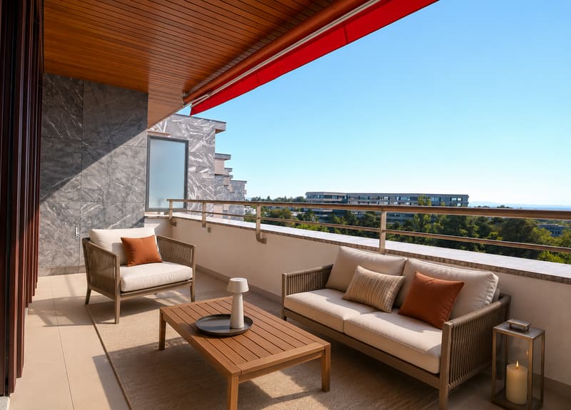 RARE : spacieux 5.5 pièces avec vue panoramique / Unique 5.5. room apartment with view (2)
