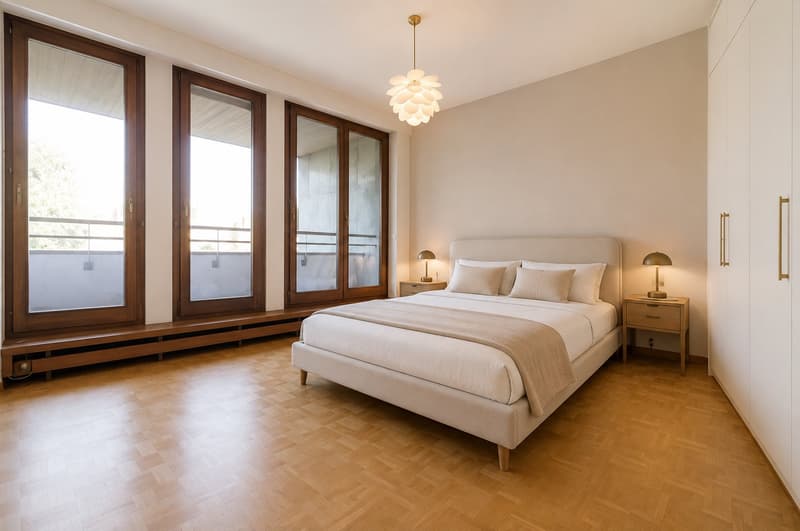 RARE: unique 4.5 room apartment in a private residence/spacieux 4.5 pièces dans une résidence privée (6)
