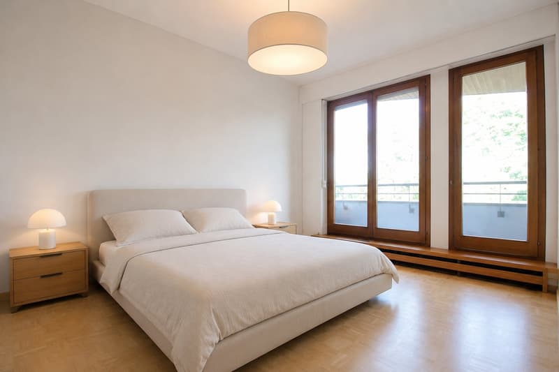 RARE: unique 4.5 room apartment in a private residence/spacieux 4.5 pièces dans une résidence privée (8)