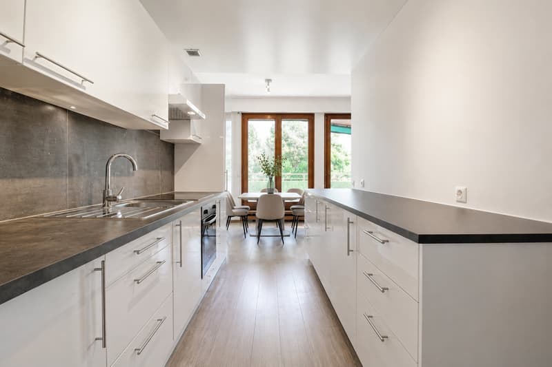 RARE: unique 4.5 room apartment in a private residence/spacieux 4.5 pièces dans une résidence privée (5)