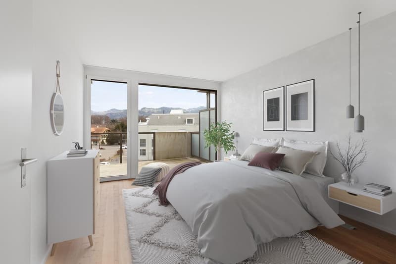 4.5-Zimmer-Penthouse mit 2 Terrassen in Gwatt (Thun) mieten (6)