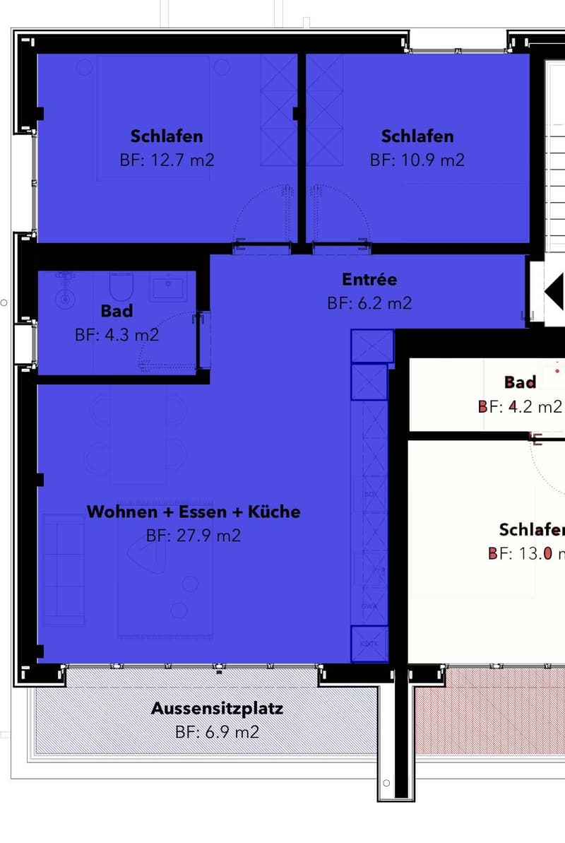 Attraktive 3.5 Zimmer-Neubauwohnungen mit Seesicht (9)