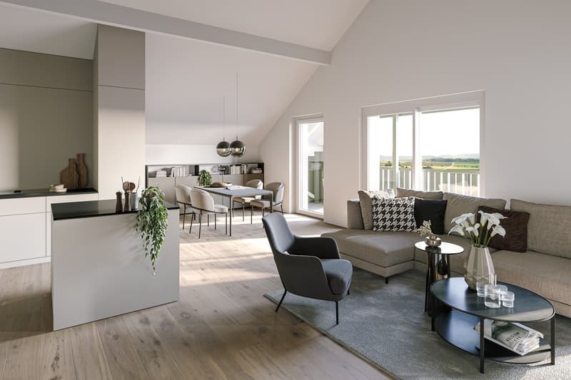 Moderne 2.5-Zimmer-Neubau-Wohnung in Dörflingen (4)