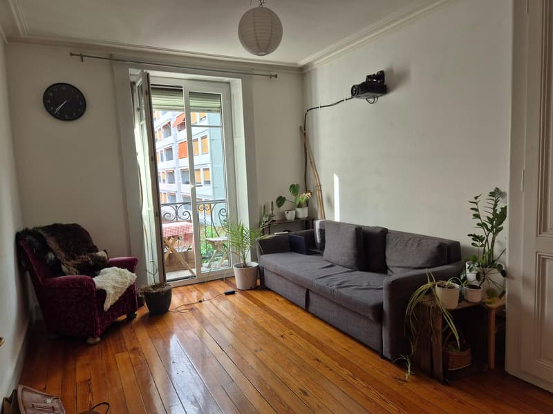 Appartement 3 pièces avec balcon - Genève centre (1)