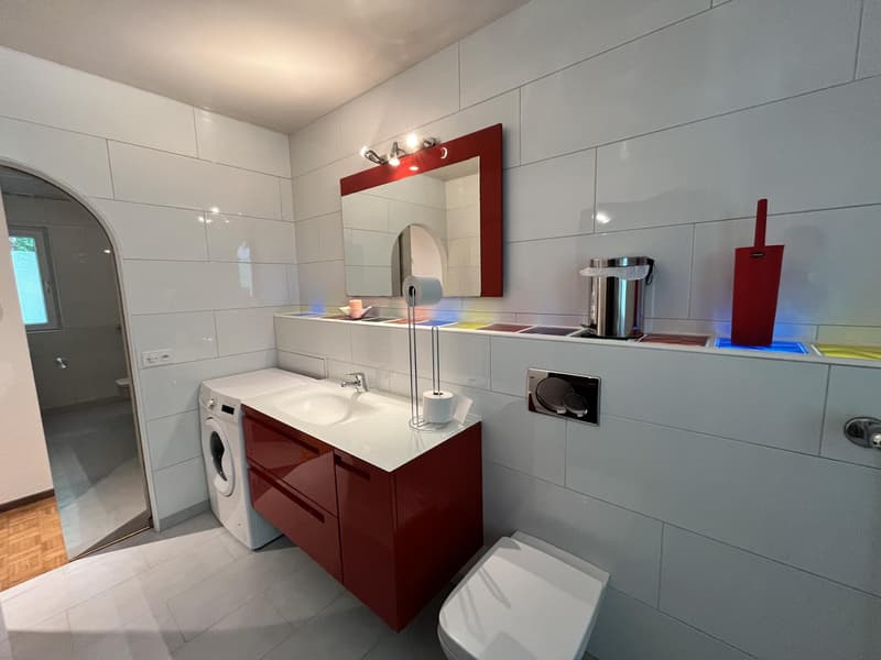 Pregny-Chambésy - 3 pièces meublé de 55 m² avec véranda et jardin - Calme absolu (6)