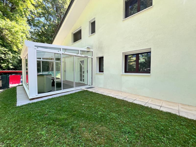 Pregny-Chambésy - 3 pièces meublé de 55 m² avec véranda et jardin - Calme absolu (11)
