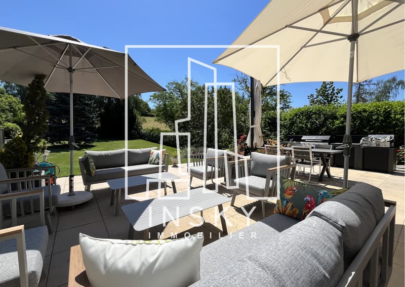 Superbe Villa Individuelle sur une Parcelle de 3000 m² ? Grand-Saconnex. (2)