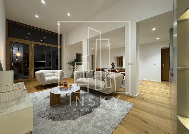 Maison triplex d'exception entièrement rénové de 5,5 pièces - (3)