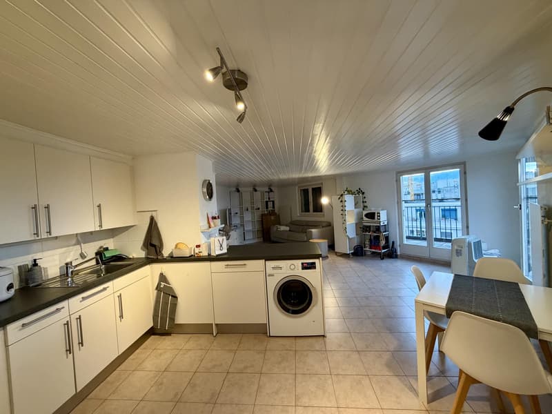 Appartement 4,5 pièces en attique situé dans le quartier de Saint-Gervais. (5)