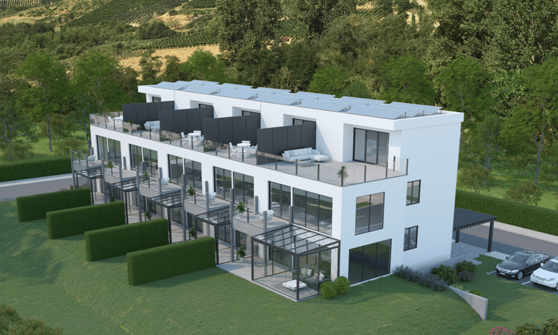 Neubau Reihenhaus Lyss - Überbauung Unterer Aareweg (1)
