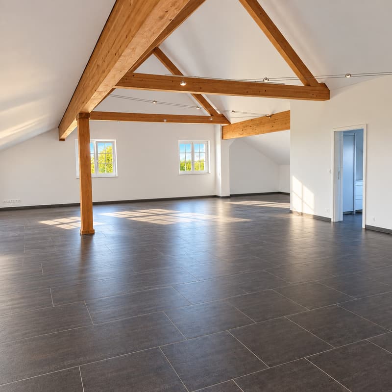Vidé de son mobilier