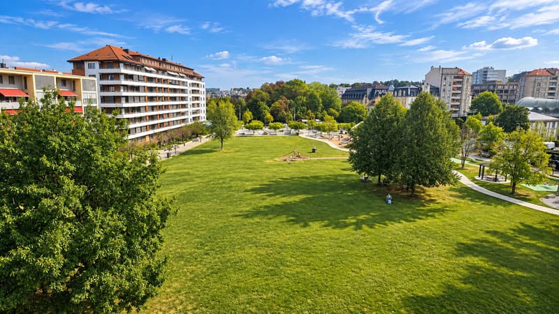 Vue depuis la cuisine