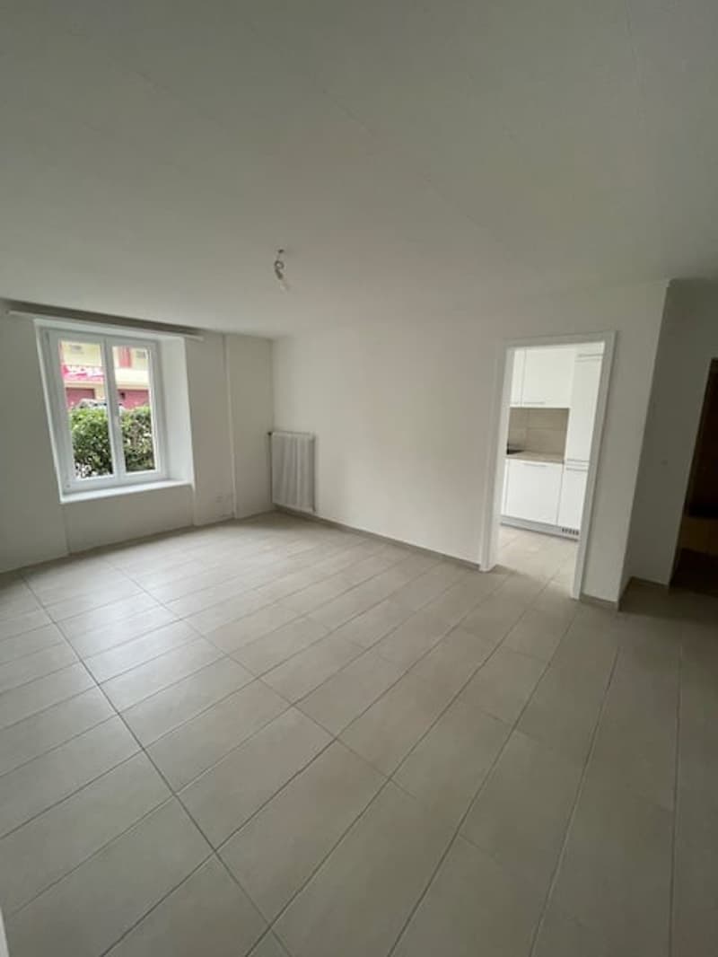Beau 2pces rénové avec espace extérieur à La Neuveville (5)