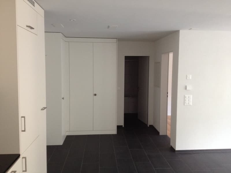 Korridor mit Garderobe/Einbauschrank