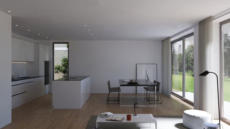 Wunderschöne 4.5-Zimmer Gartenwohnung in Aarberg mit viel Komfort (5)