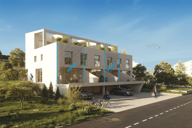 Maisons mitoyennes exclusives à Marly – votre rêve d’un habitat moderne (2)