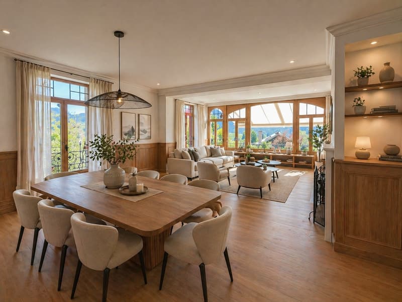 Appartement luxueux et meublé - grande terrasse - A quelques minutes de Gstaad (2)