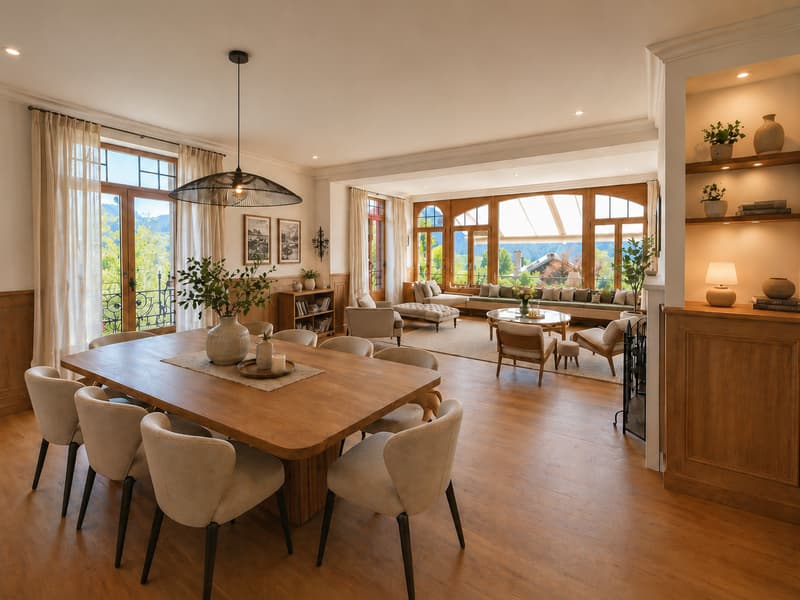 TOP LISTING for Foreigners - Luxurious and furnished apartment with a huge terrace over looking the mountain - (2)