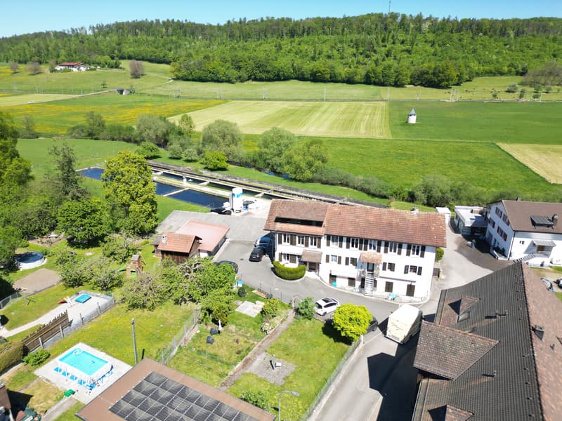 Appartement style chalet sur Courtemaîche - 2,5 pièces (11)