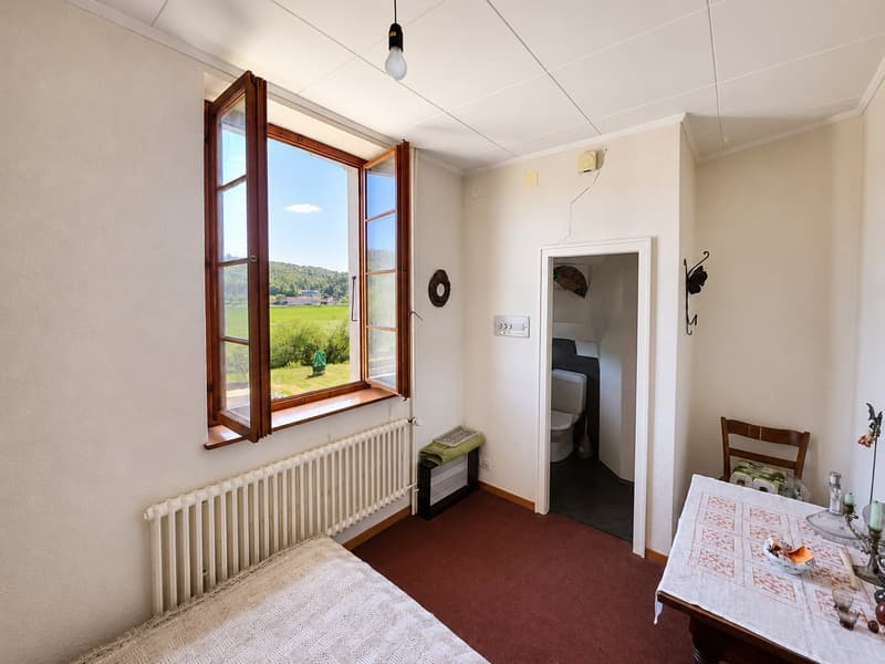 Appartement style chalet sur Courtemaîche - 2,5 pièces (5)