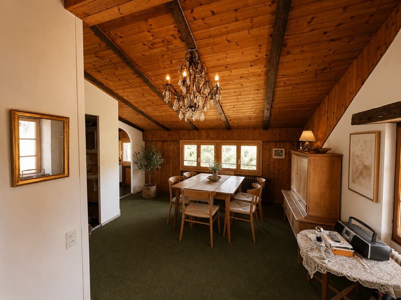 Appartement style chalet sur Courtemaîche - 2,5 pièces (8)