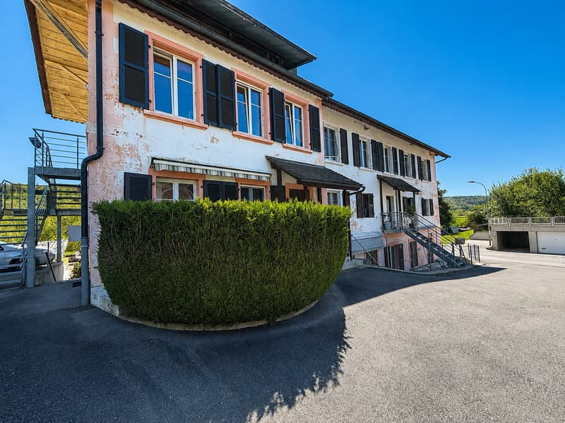 Appartement style chalet sur Courtemaîche - 2,5 pièces (3)