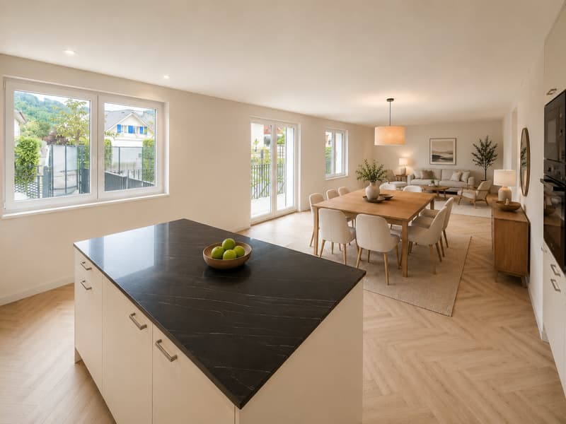 Maison fraîchement rénovée au coeur de Vicques (2)