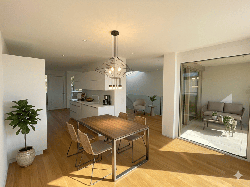 Magnifique duplex avec grande terrasse de 45 m²   lumineux et moderne (2)