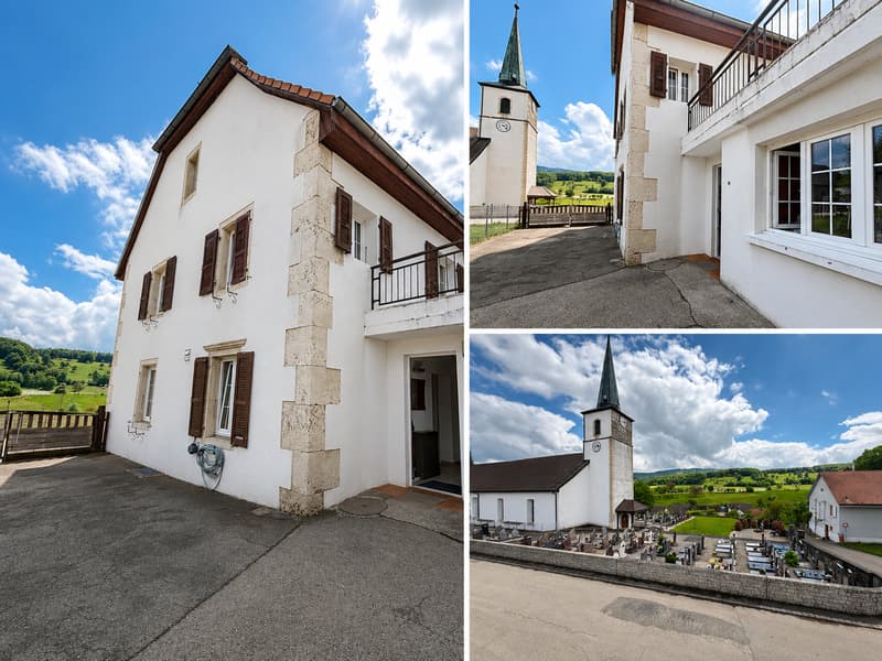 Opportunité unique de 2 maisons mitoyennes avec jardin, terrasse, cave voûtée et garages à Grandfontaine (3)