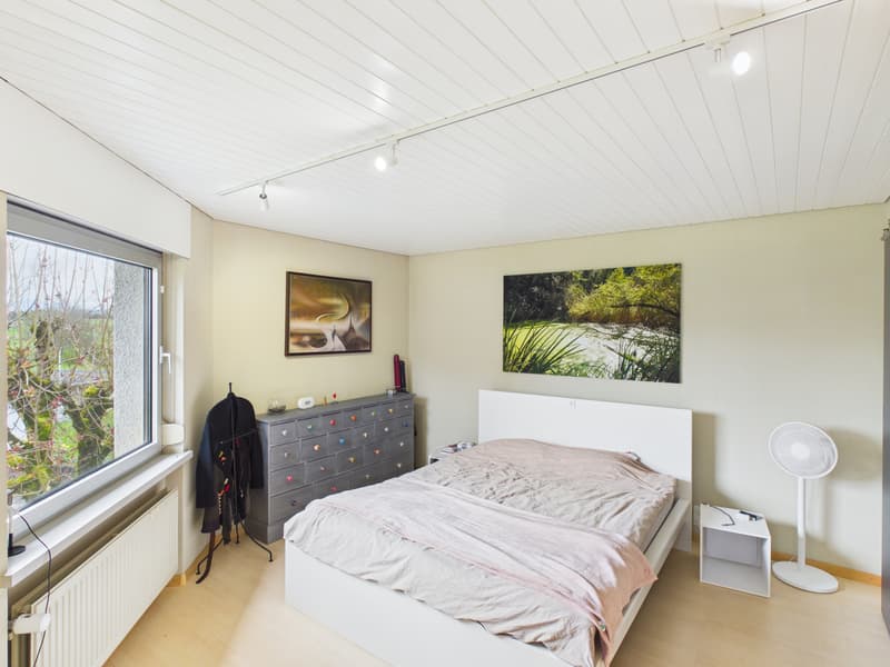 Maison à l'architecture contemporaine unique avec jardin, véranda et grand garage (12)