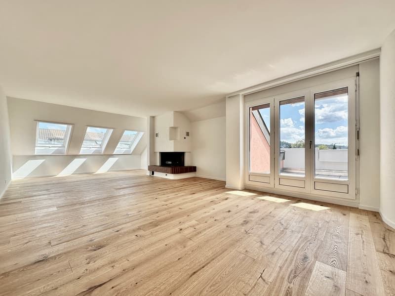 Küngoldingen: frisch sanierte 5.5-Zimmer-Attika-Wohnung mit Weitsicht (4)