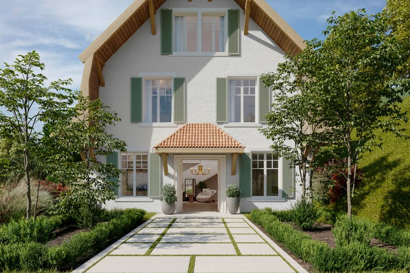 Villa d'exception avec vue panoramique sur le lac Léman (3)