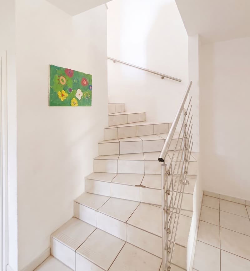 Escalier menant à l'étage