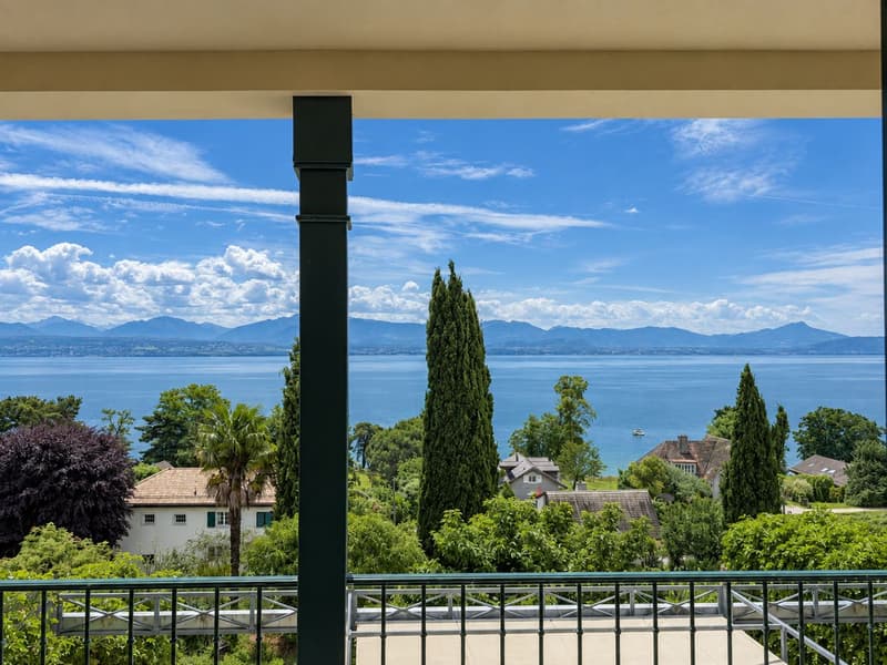 Vue de la chambre parentale.
