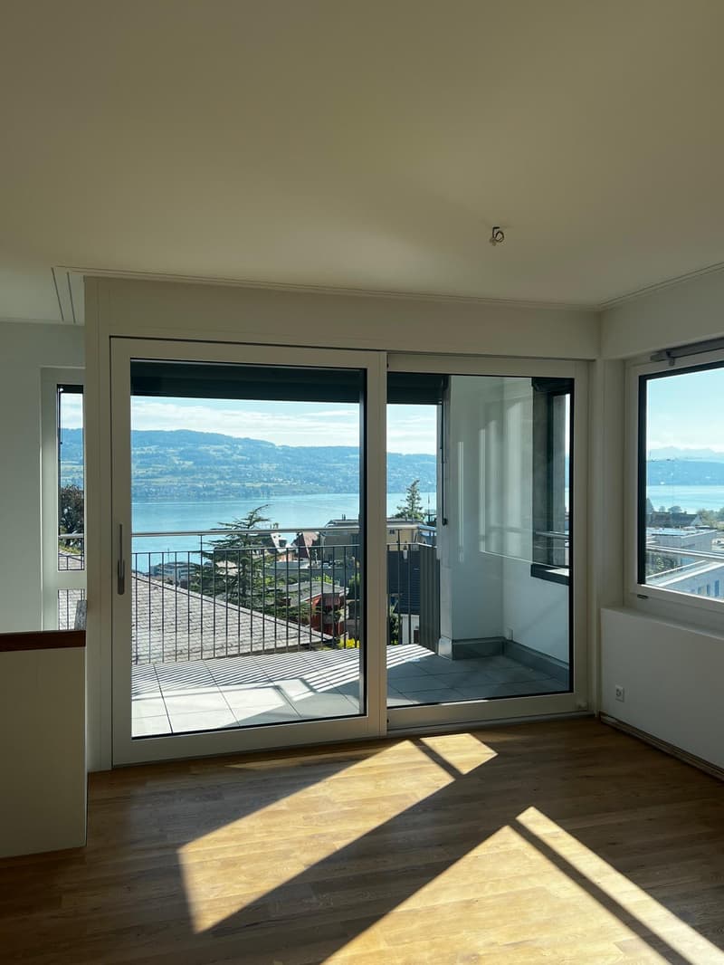 Einmalige Maisonette-Wohnung mit spektakulärem See- und Alpenblick (3)