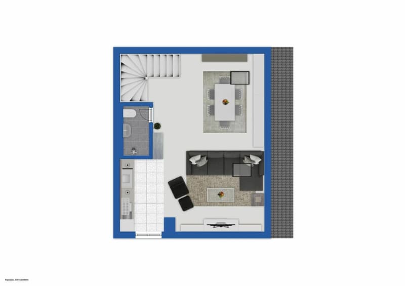 Hintergasse Neunkirch Grundriss 3.OG