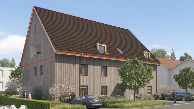 MODERNE & EXKLUSIVE 3.5 ZIMMER DACHWOHNUNG (M5) – ERSTVERMIETUNG (2)