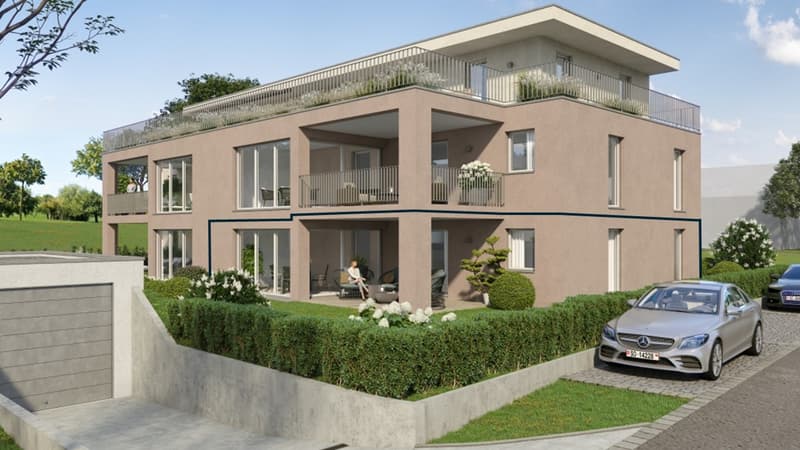 HELL, GERäUMIG UND MODERN MIT GROSSEM PRIVATGARTEN / RESERVIERT BS2 (1)