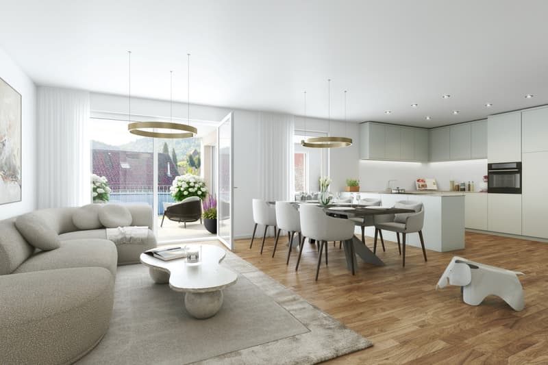 HELL, GERäUMIG UND MODERN MIT SCHöNEM WINTERGARTEN / WOHNUNG BS4 (3)