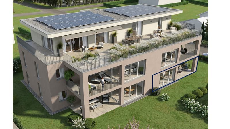 HELL, GERäUMIG UND MODERN MIT GROSSEM PRIVATGARTEN / RESERVIERT BS2 (2)