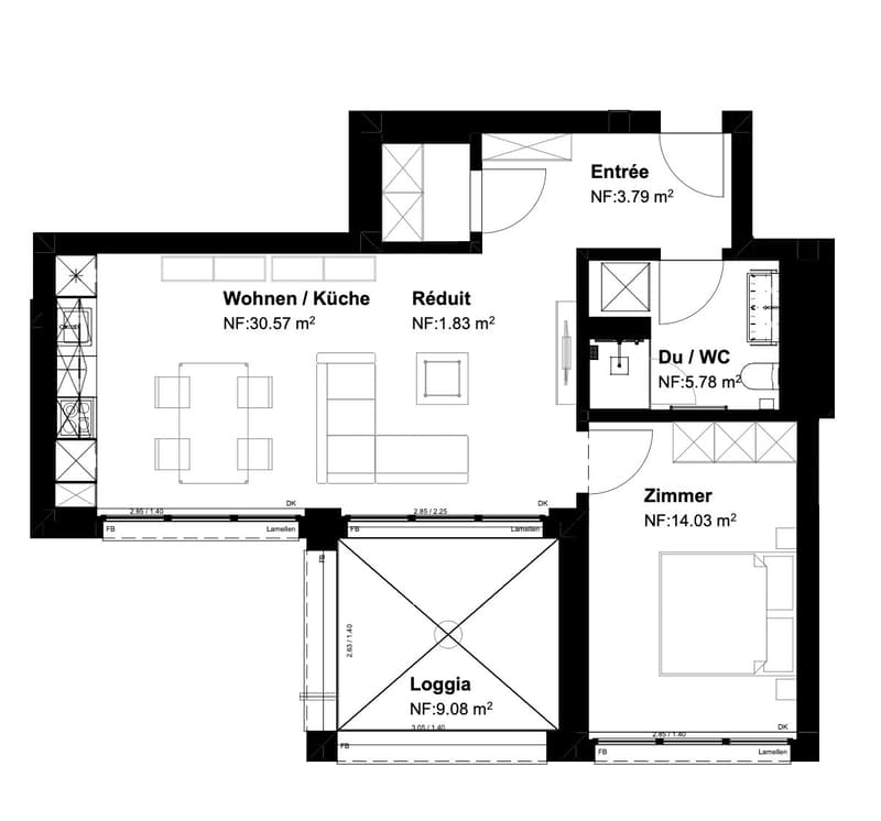 Neubauprojekt/Erstbezug - Charmante 2.5 Zimmerwohnung (8)