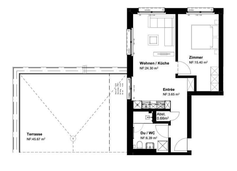 Neubauprojekt/Erstbezug - Charmante 2.5 Zimmerwohnung (7)