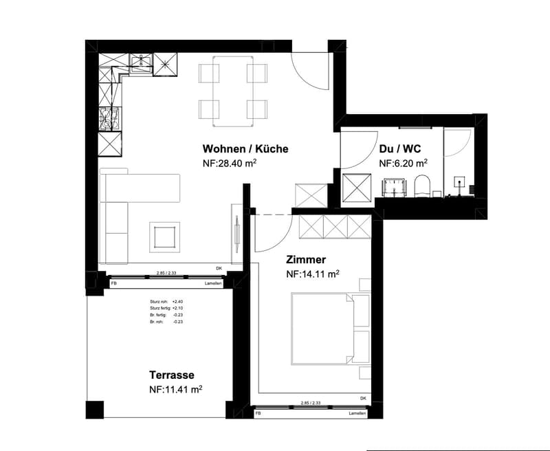 Neubauprojekt/Erstbezug - Charmante 2.5 Zimmerwohnung (5)