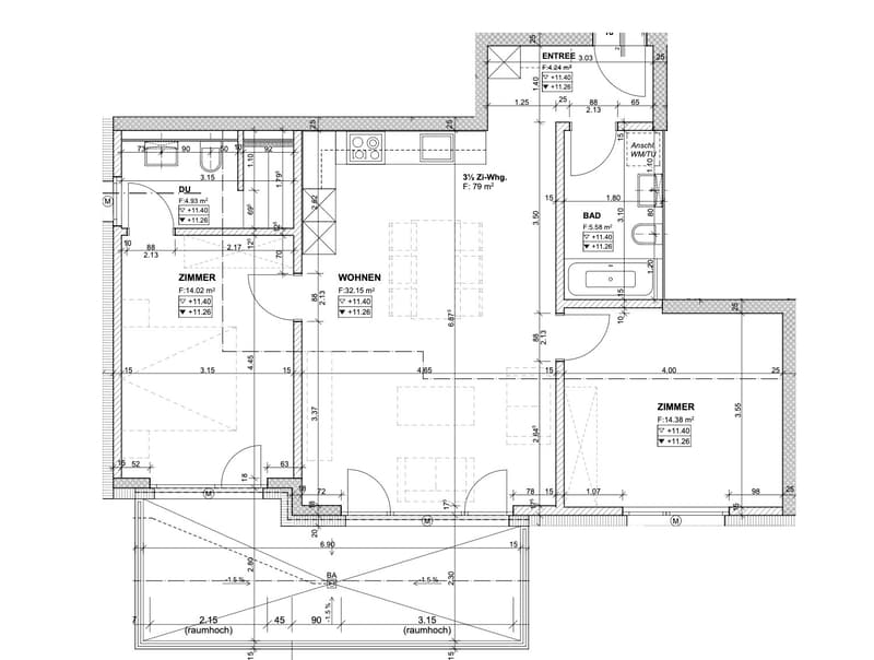 Moderne 3.5-Zimmer-Wohnung mit grosszügigem Balkon in Niederuzwil (13)