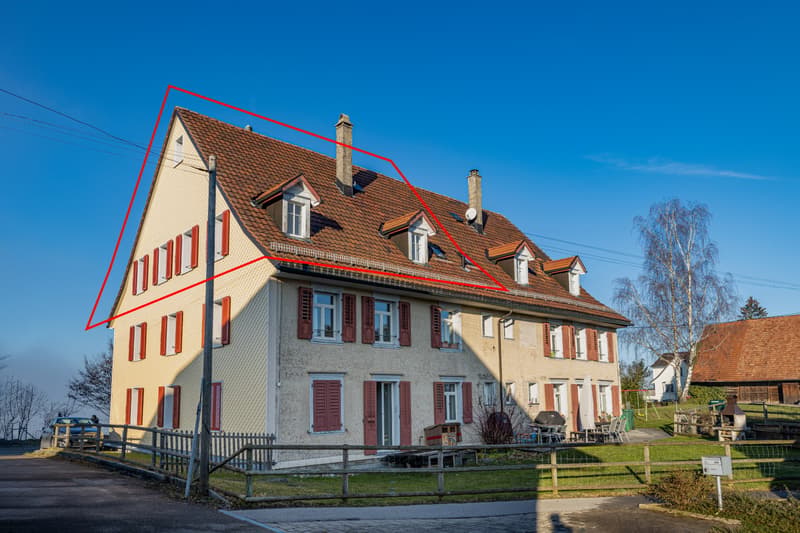 schöne 4 Zimmerwohnung auf dem Dorfhügel Wittenbach (12)