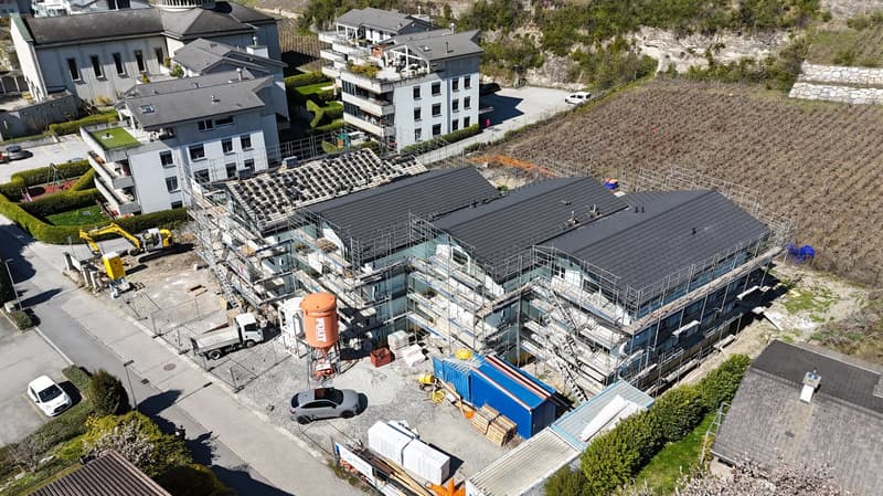 Appartement neuf de 3,5 pièces avec vue panoramique à Conthey (25)
