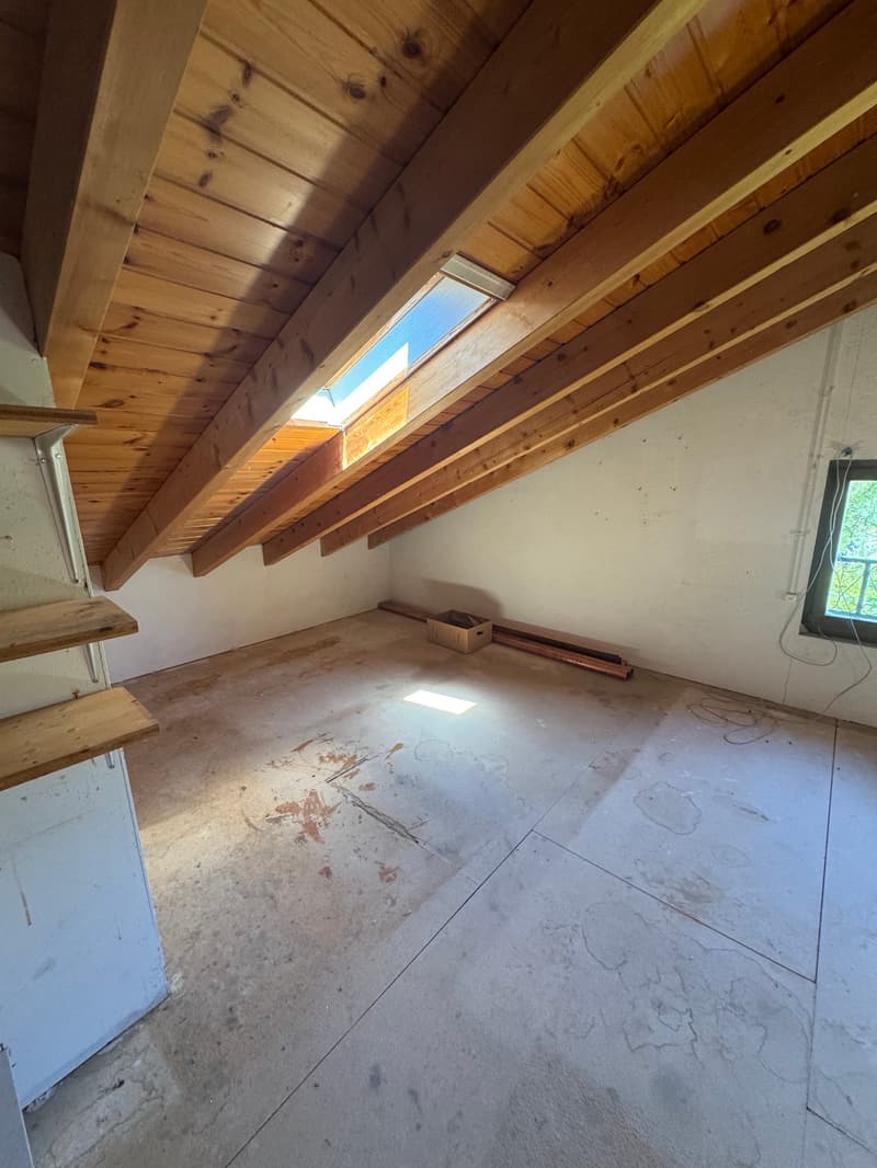 Villa avec terrain à bâtir et grange – Quartier Plantzette, Sierre (36)