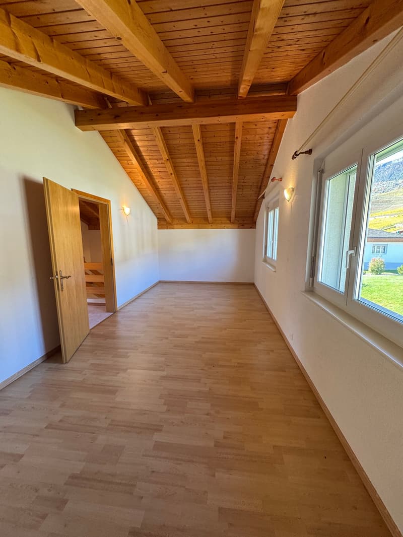 Magnifique villa individuelle avec vue panoramique sur les montagnes à Conthey (21)