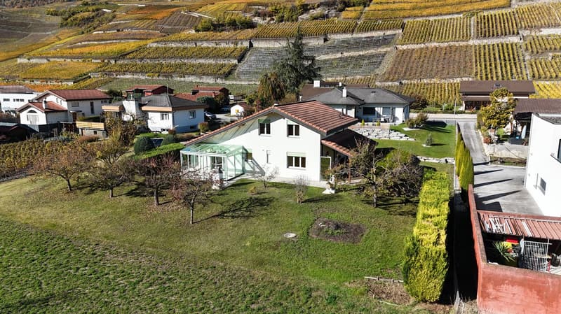 Single family house in the countryside with terrace and garden